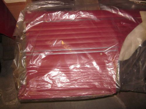69 chevelle red rear non-assembled door panels