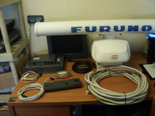 Furuno complete navnet vx2 15&#034; lcd radar system 1944cbb 6kw 64nm 4&#039; open array