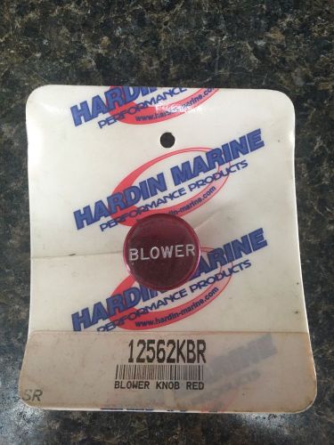 Hardin marine  blower knob red