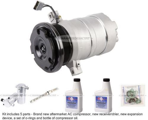 Ac compressor kit + drier, expansion device, oil &amp; more for chevrolet &amp; gmc
