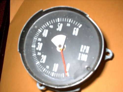 A-body oem rally tachometer 6000 duster dart demon 1970 1971 1972 plymouth dodge