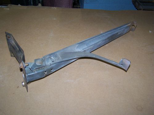 1960 pontiac hood release/bracket assembly