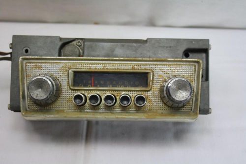 1963 mopar plymouth valiant am radio #214 3bve with knobs &amp; face plate free ship