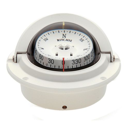 New ritchie f-83w voyager compass (white)