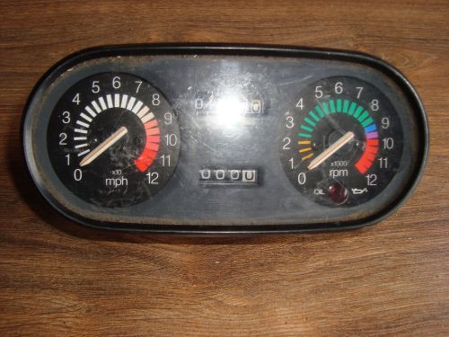 Yamaha speedometer and tachometer srv ss 1009 miles