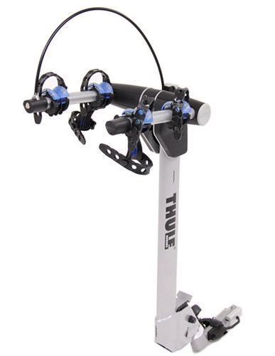 Thule 9042 helium aero - 2 bike hitch mount bike rack 1.25&#034; or 2&#034; receivers