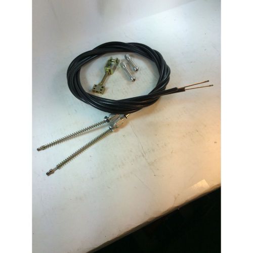 Emergency hand brake cable kit w/ hardware hot rods customs replace no reserve!