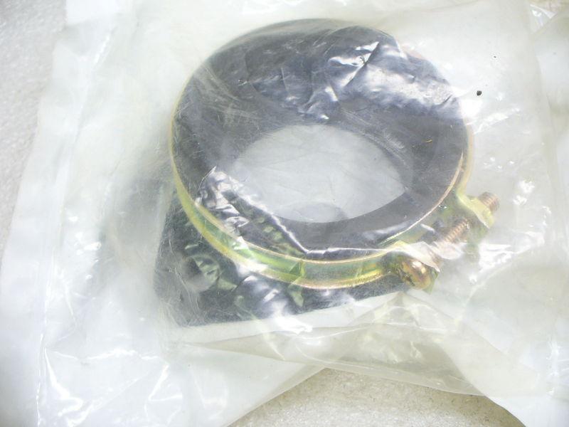 Harley 86 evo models  rubber carb flange with clamp kit, #27020-85.