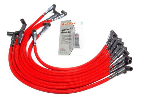 Performance distributors gm v8 hei 90 degree red spark plug wire set p/n c9053rd