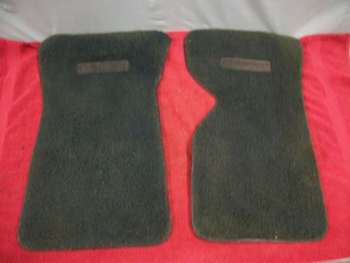 1968-up floor mats, green