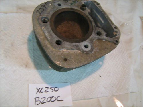 1973 honda xl250 cylinder assy measured good core b200c