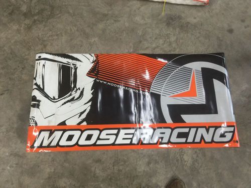 Moose racing banner 23&#034;x47&#034;