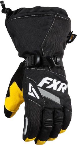 New fxr-snow cx adult waterproof gloves, black, xs