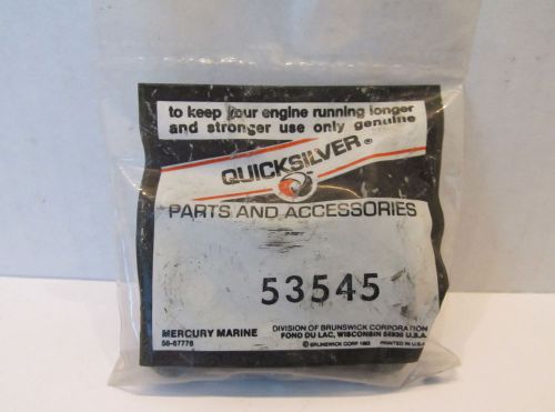 Nos mercury quicksilver oem cover, fuel pump 53545