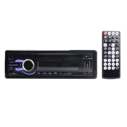 Universal car radio fm receiver lcd mp3 player cd/dvd auxiliary input sub usb sd
