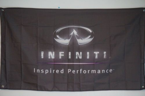 Infiniti inspired performance car banner flag man cave garage 5x3 feet