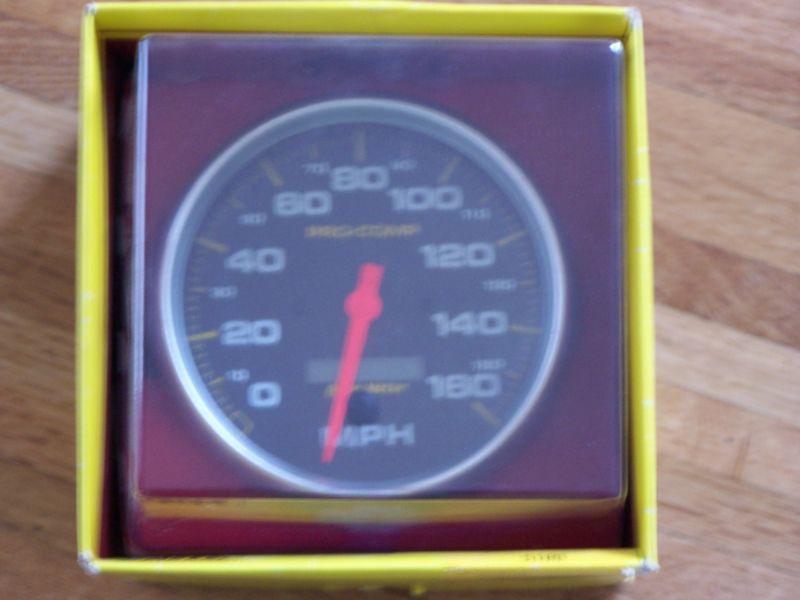 Auto meter 5189 speedometer, pro comp, 0-160 mph, 5 in., analog, electrical
