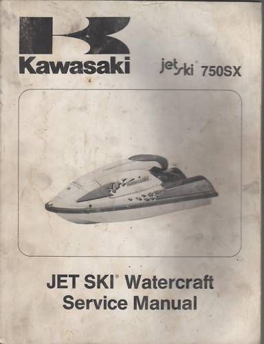 1992 kawasaki jet ski watercraft 750sx service manual