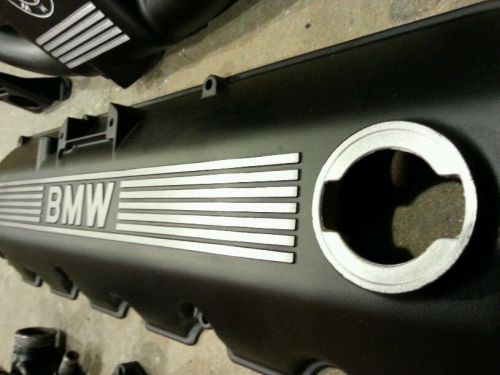 Bmw e30 m20 325i 325is engine motor valve cover powder coated flat black
