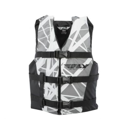 Fly racing youth vest life vest black/gray os