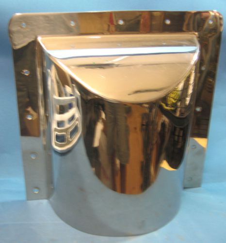 Large heavy duty stainless steel clamshell 15-3/4&#034; x 15-3/4&#034;  5&#034; high  f2