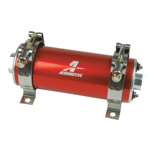 Aeromotive a750 fuel pump, orb-8 inlet, orb-6 outlet - red (11106)