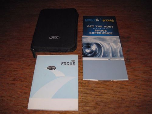 2008 ford focus manual booklets