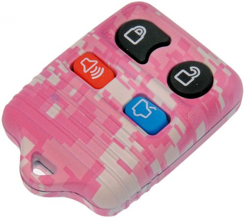 Keyless remote case replacement pink digital camouflage - dorman# 13607pkc