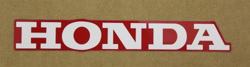 93-97 trx200 red white honda rear fender atv emblem sticker decal fourtrax oem