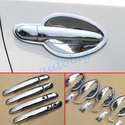 (set of 16) door handle cover kit for mazda cx3 2016 chrome accessories styling