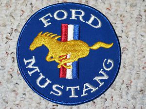 Vintage ford mustang patch