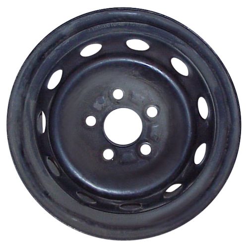 68683 factory, oem reconditioned wheel 13 x 5;  black full face painted
