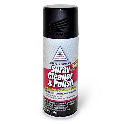 Genuine honda marine 12 oz aerosol spray cleaner &amp; polish 08732-scp00
