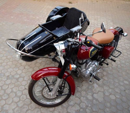 Sidecar harley royal enfield indian chief motorcycle