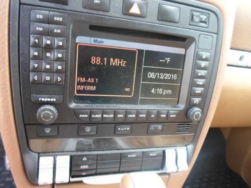 2004 porsche cayenne gps radio dvd player navigation system