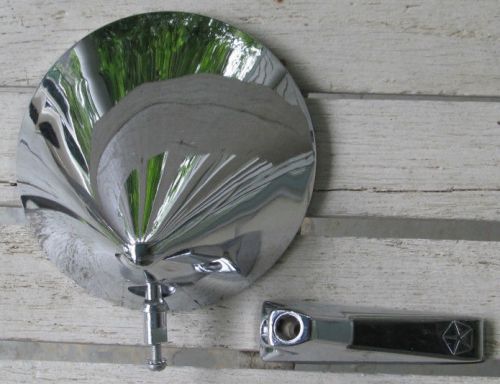 Nos 1960&#039;s chrysler factory accessory mirror mopar pn 2525914 sport fury gtx