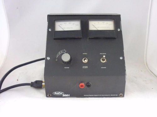 Amfor electronics 2001 dc voltage leakage test bench