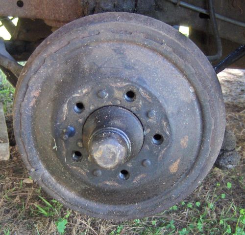 1941 - 1950 packard front brake drums - 120 &amp; 8 cyl except 356