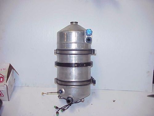 Patterson 4 gallon aluminum dry sump oil tank &amp; heaters with brackets dt1 nascar