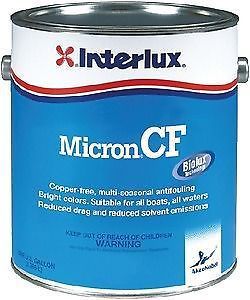 Interlux micron cf blue gallon ybd100 bottom paint biolux with econea