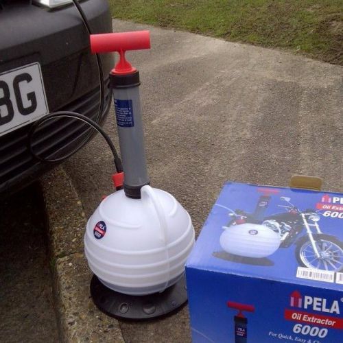 Pela 6000 oil extractor - lightly used