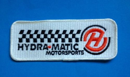 Rare vintage 1970&#039;s hydra matic motorsport transmision car club jacket hat patch