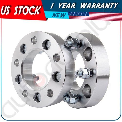 2x 1.25&#034; thick 5 lugs wheel spacers 5x5 to 5x4.75 adapters fits dodge