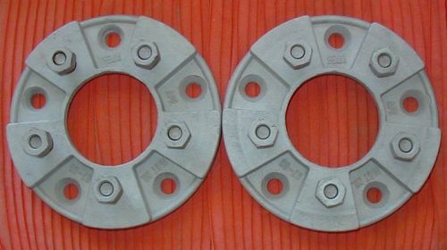 Vintage 1940-1960 ford pickup car cast aluminum adapters 5.5&#034; hub to 4.5&#034; wheel