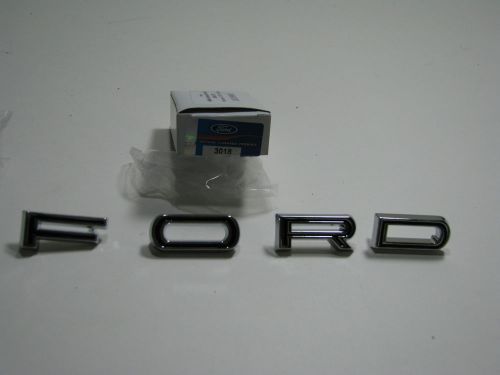 1967 FORD FAIRLANE HOOD,TRUNK LETTERS F.O.R.D.NEW PARTS 