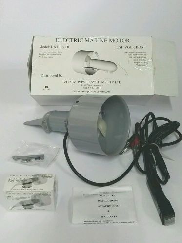 Vorta dx3 electric marine motor/outboard kit fits boat or canoe