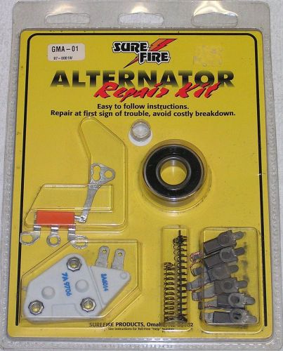 Sure fire alternator repair kit gma-01 fits most delco 1962-92 alternators