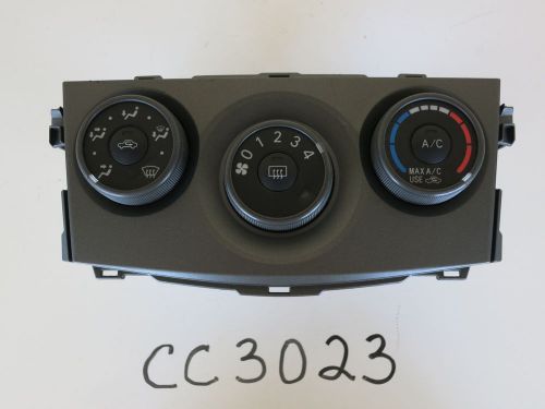 09 10 11 12 13 corolla climate control panel temp unit a/c heater oem cc3023