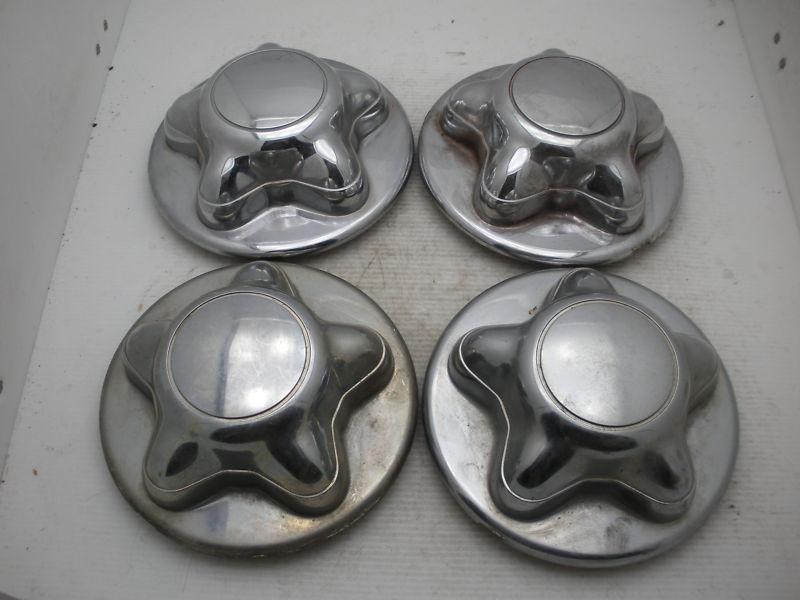 Set of 4 oem 97 98 99 00 01 02 03 04 ford f150 pickup center caps hubcaps