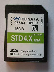 2015 16 hyundai sonata navigation gps sd card map data 4.x usa hyundai c2001 oem